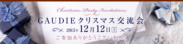 GAUDIEクリスマス交流会ご参加御礼
