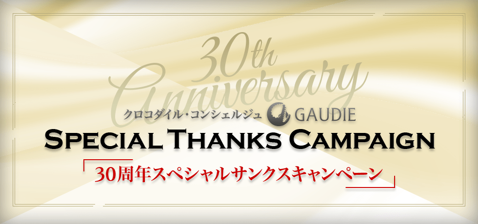30周年スペシャルサンクスキャンペーン