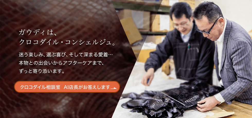ガウディAI店長によるクロコダイル相談室